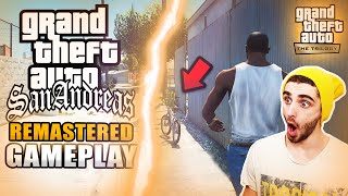 GAMEPLAY de GTA San Andreas DEFINITIVE EDITION (Découverte de la GTA TRILOGY) Graphisme, contrôle...