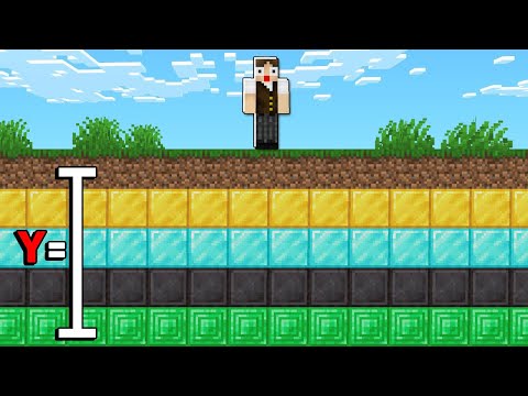 Minecraft: AS CAMADAS DO MINECRAFT SÃO OP!