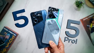 Namatin pasar HP 2 jutaan... Unboxing TECNO POVA 5 & 5 PRO Indonesia!