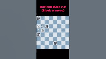 Mate in 2, try to solve it (#2) #chess #hikarunakamura #magnuscarlsen