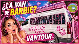 VANTOUR 🚐💘 La casa rodante más ROSA del mundo 💅🏼  #Barbie Style #motorhome 