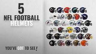 Top 10 NFL Football Helmets [2018]: NFL Collectible 32 Teams Mini Helmets Set, 2-inch Each