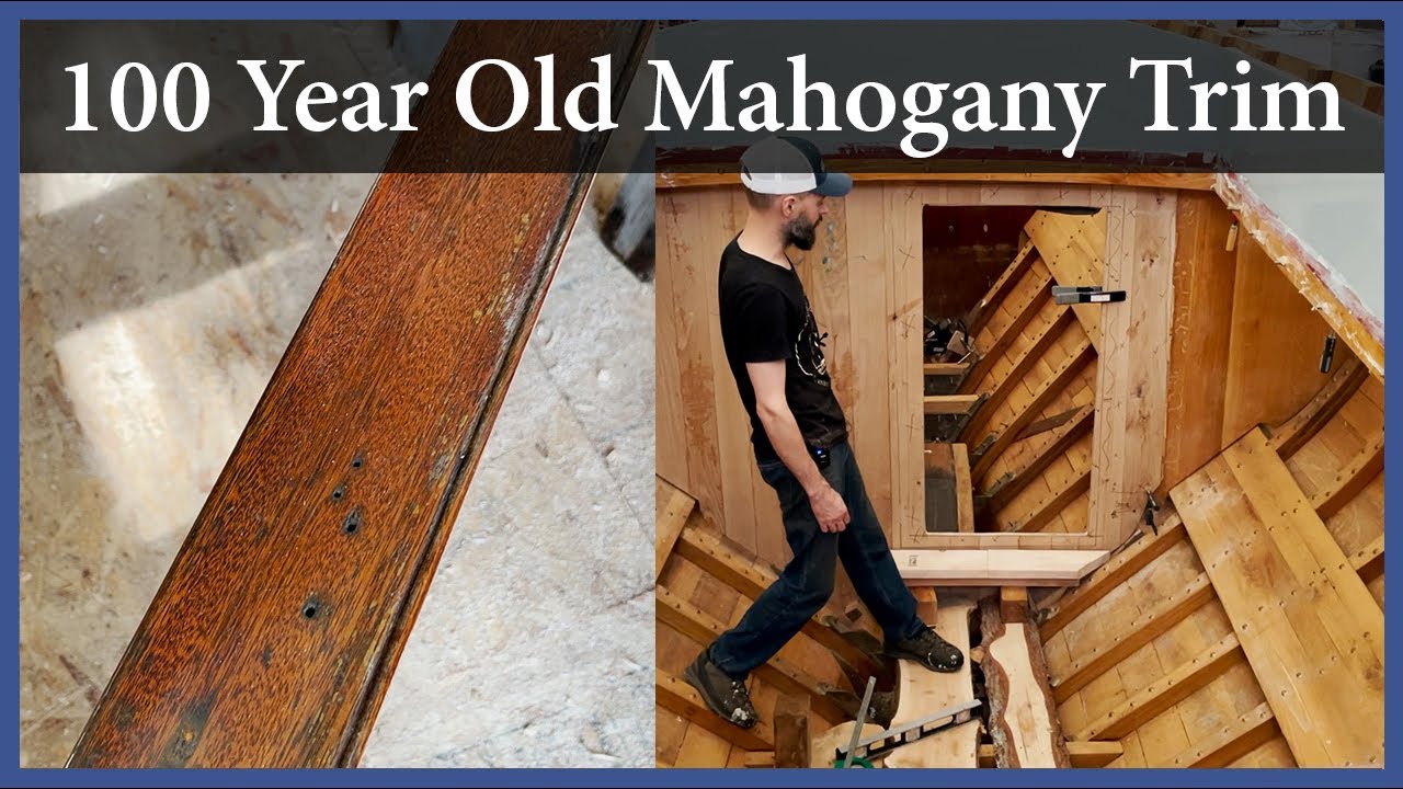 100-Year-Old Mahogany Trim – Episode 175 – Acorn to Arabella: Journey of a Wooden Boat