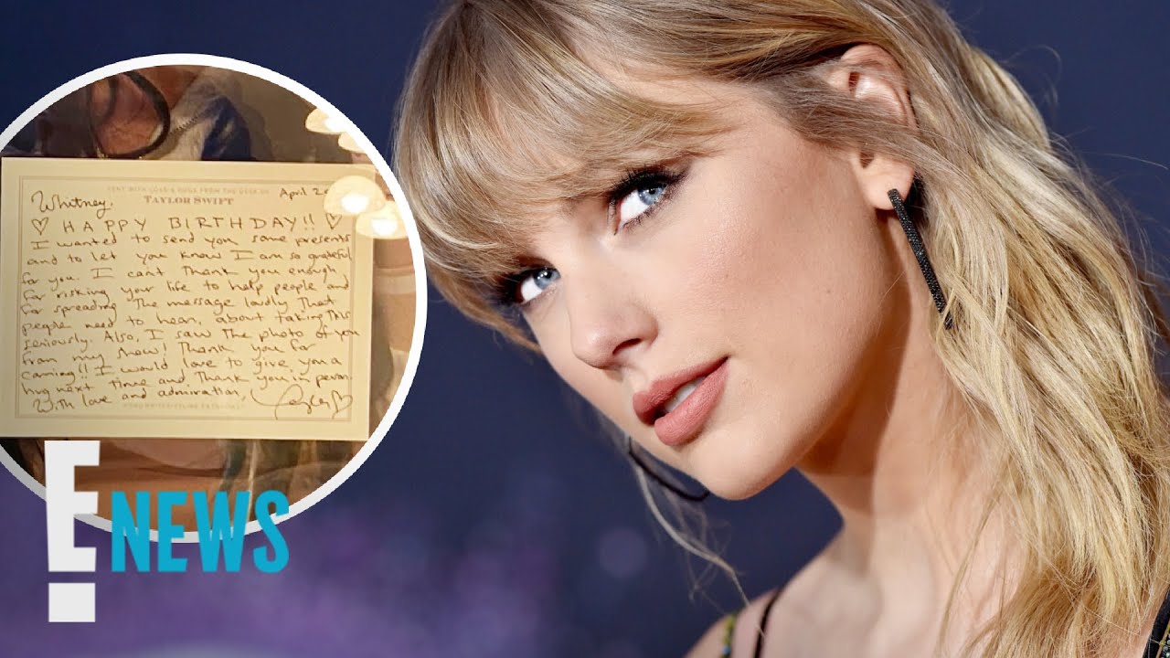 See Taylor Swift's Handwritten Note to Nurse on Frontlines News
