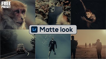 Lightroom tutorial | Matte Look | Free presets