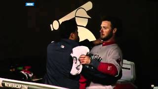 2012/04/26 Salty, Doubrount share a hug