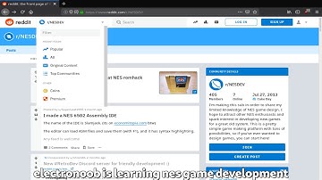 #gamedev #nesdev #dontknowwhatimdoing learning nes game development