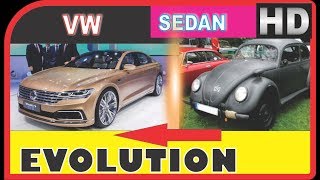 VW SEDAN ALL SERIES EVOLUTION ( 1938-2018 )