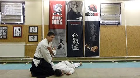 aihanmi katatedori nikyo ura [TUTORIAL] Aikido basic technique