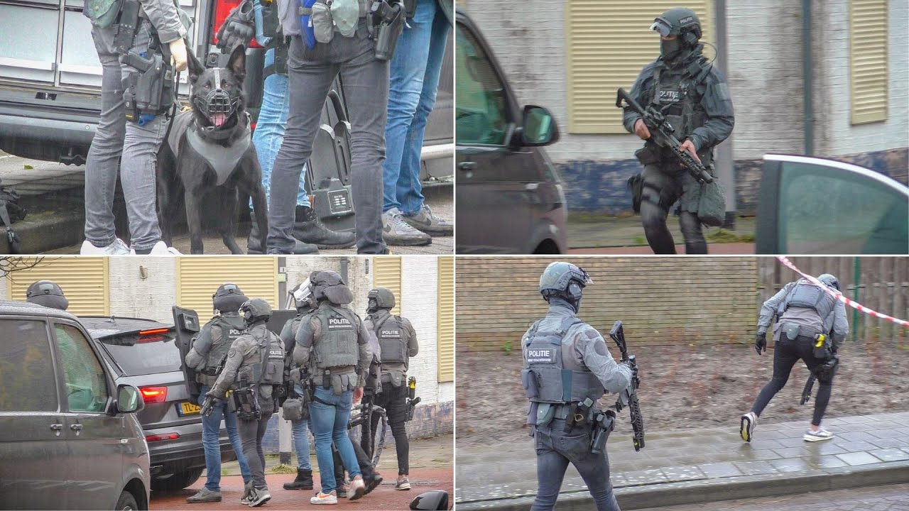 Arrestatieteam [Dienst Speciale Interventies] ingezet voor man met Jachtgeweer in Biervliet!