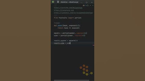 The use of partial in functools #code #python #programming #codding