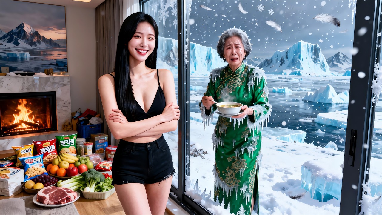 重生回冰封末日前72小時，我拋空股票壟斷全球能源💰一腳踢翻親媽遞來毒湯！寒流降臨，我在恆溫堡壘品酒🥃，她在門外凍成冰渣❄️！