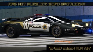 "The Speed Demon Hunter" Lamborghini Diablo SV vs NFS Hot Pursuit