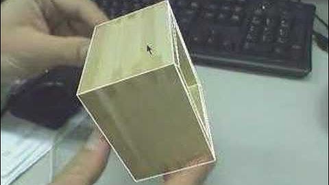 GPU 3D Tracking - Sake Box (枡) 2