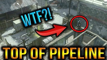 MWR - New Top Of The Map Pipeline Glitch! *Above Secret Room*