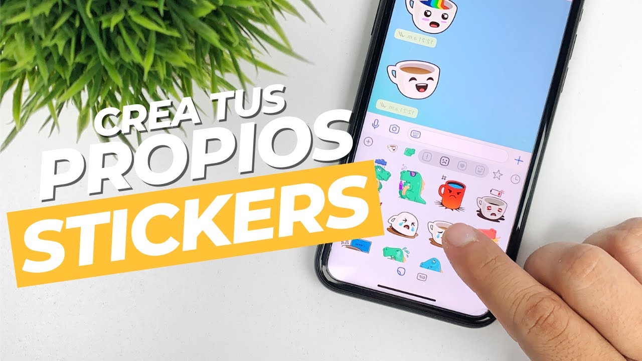 Como hacer tus PROPIOS STICKERS para WHATSAPP 2020