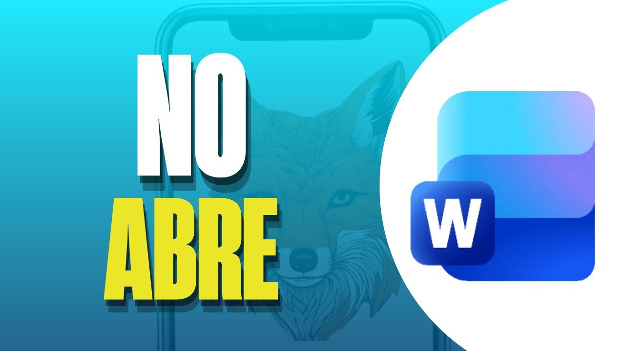 ✅ Word NO ABRE (Solución Definitiva 2025) 🛠️ Reparar Error de Inicio Microsoft Word