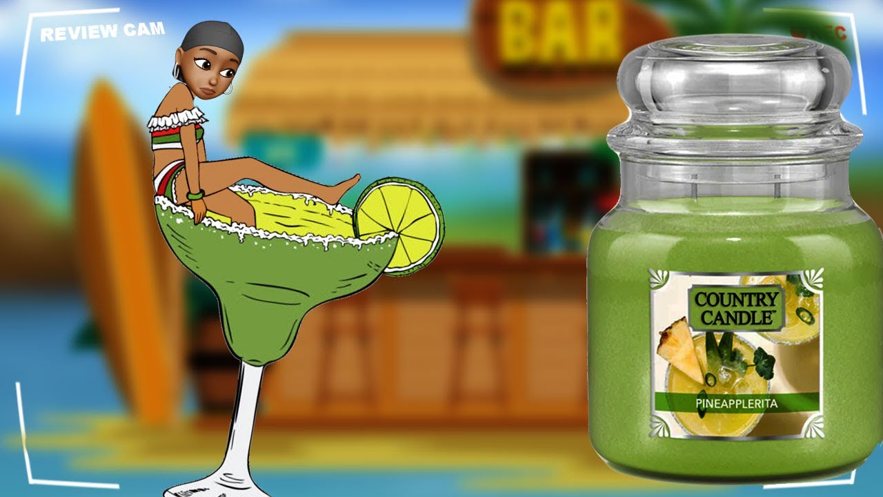 Kringle Candle Review: Pineapplerita  | 2 Wick 16oz Country Candle (2022 Spring Collection)