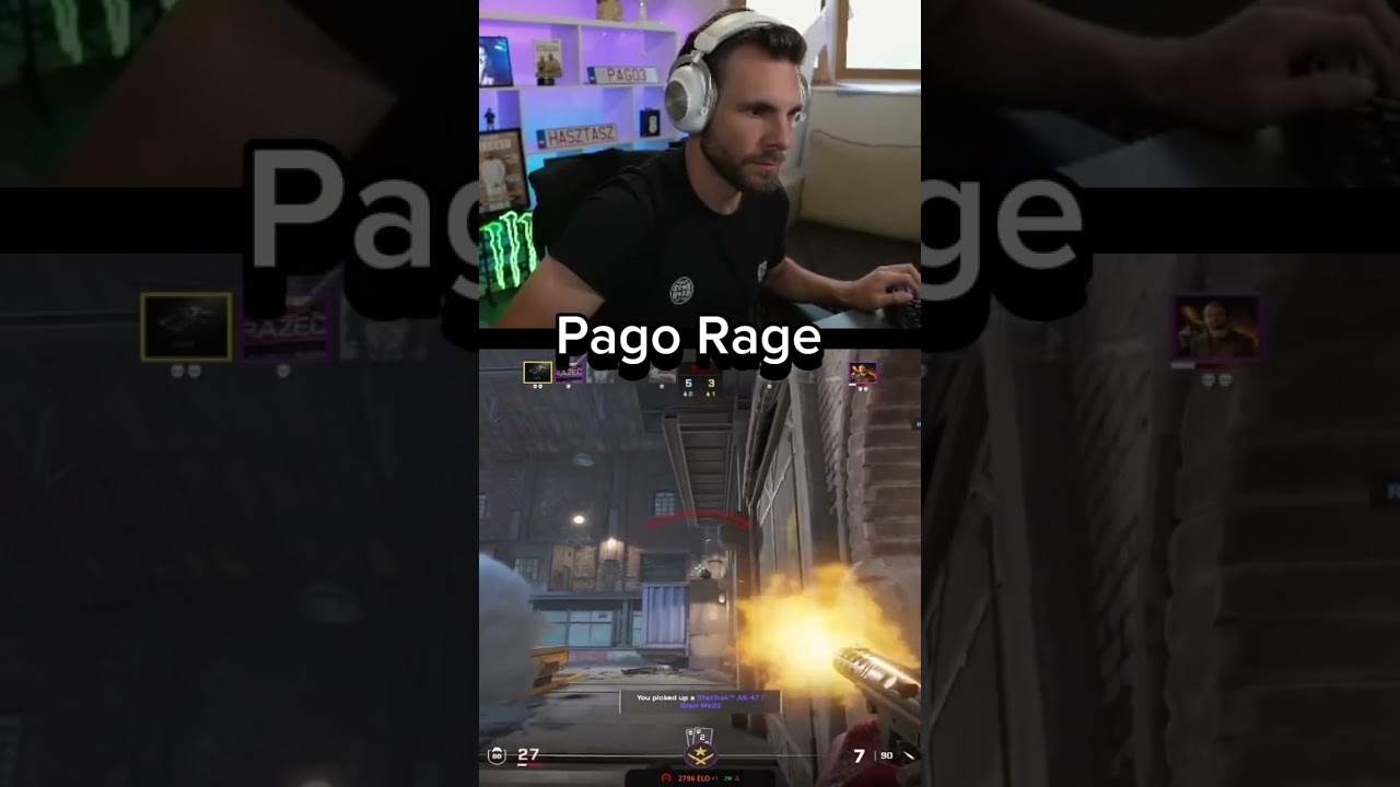 Pago rage daje wyzywa team 