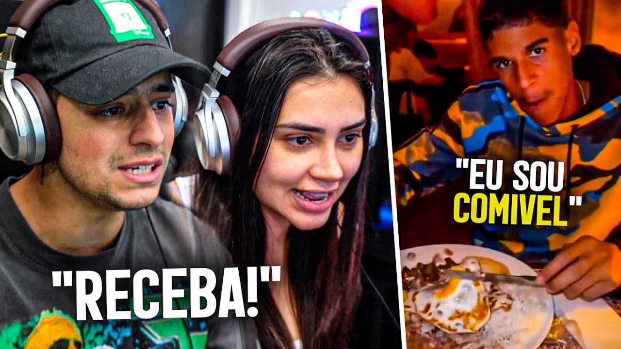 CORINGA e TAINA COSTA REAGINDO A CLIPS E VÍDEOS ENGRAÇADOS !!! TENTE NÃO RIR