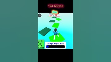 Noob vs pro vs hacker vs god in easy obby #obbyroblox #noobvsprovshackervsgod #noobvspro #obby