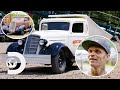 Turning This 1930s Oldsmobile Into A Badass Dump Truck | Bad Chad Customs