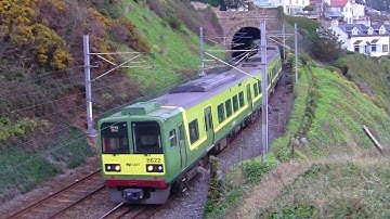 Irish Rail 8520 Class Dart Train number 8622 - Dalkey, Dublin