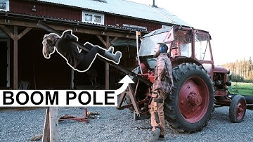 Homemade Tractor Boom Pole (From Scrap)