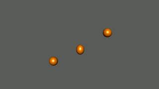 three balls bouncing