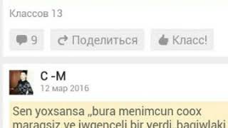 Mirsalam Ceferov Sen Ölmedin Sözlerinle Üreklerde Yaşayacaqsan Cennet Etirlim