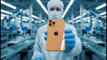 Inside iPhone Manufacturing Factory : From Raw Materials to Finished Smartphones (Full Process)