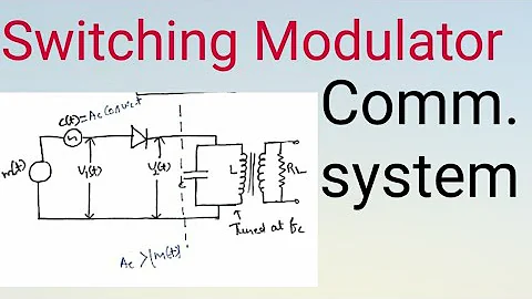 Switching Modulator | AM Generation in communication system