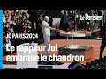 Jo paris 2024  le rappeur jul allume le chaudron olympique  marseille