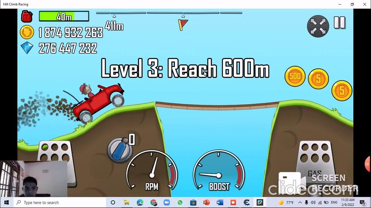 how to hack hill climb racing money and gems in computer or laptop
