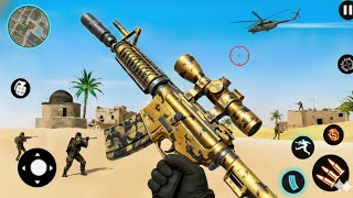 Anti-Terrorist Combat Mission Survival MissionFPS Shooting🪂#2026 Android GamePlay #2 screenshot 1