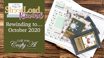 SheetLoad Rewind to October 2020 | 4 Quick & Easy Clear Cards | #SUYSOct2020 #SLCTOct2020