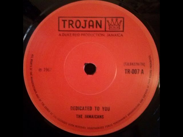 The Jamaicans - Dedicated to You