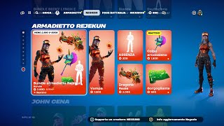 🔥NUOVO ARMADIETTO DI REJEKUN DISPONIBILE OGGI NELLO SHOP DI FORTNITE 😱🔥