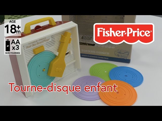 Tourne-disque enfant Fisher-Price - Démo en français HD FR 