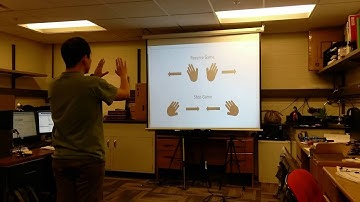 Real-time body tracking and hand gesture recognition demonstration