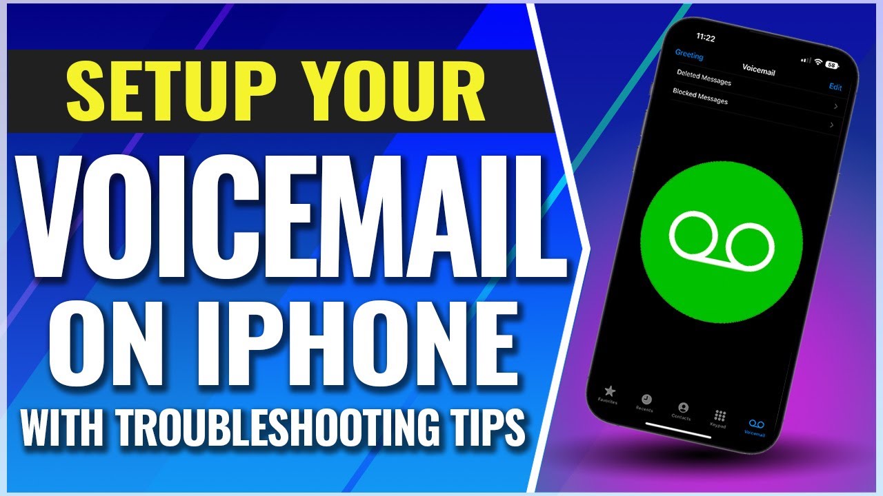 How To Setup Voicemail On IPhone YouTube