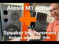 #14Alesis M1 MKII BiAmp  Powered Speakers THD improvement!