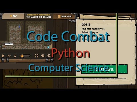 Code Combat Closing the Distance - Level 16B Python Tutorial with Solution
