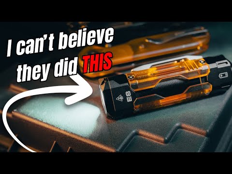 Wuben × NAYICI E8: The Must-Watch EDC Flashlight of 2025!