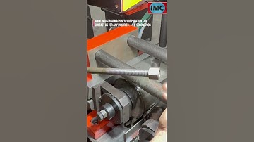 Hydraulic 2-Roll Thread Rolling Machine | Precision Threading Made Easy