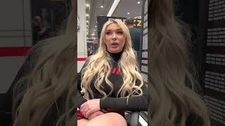 Trans porn star Aubrey Kate at the 2023 AVN Adult Expo