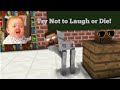 Monster School - Try Not To Laugh Or Die Challenge : Minecraft Animation