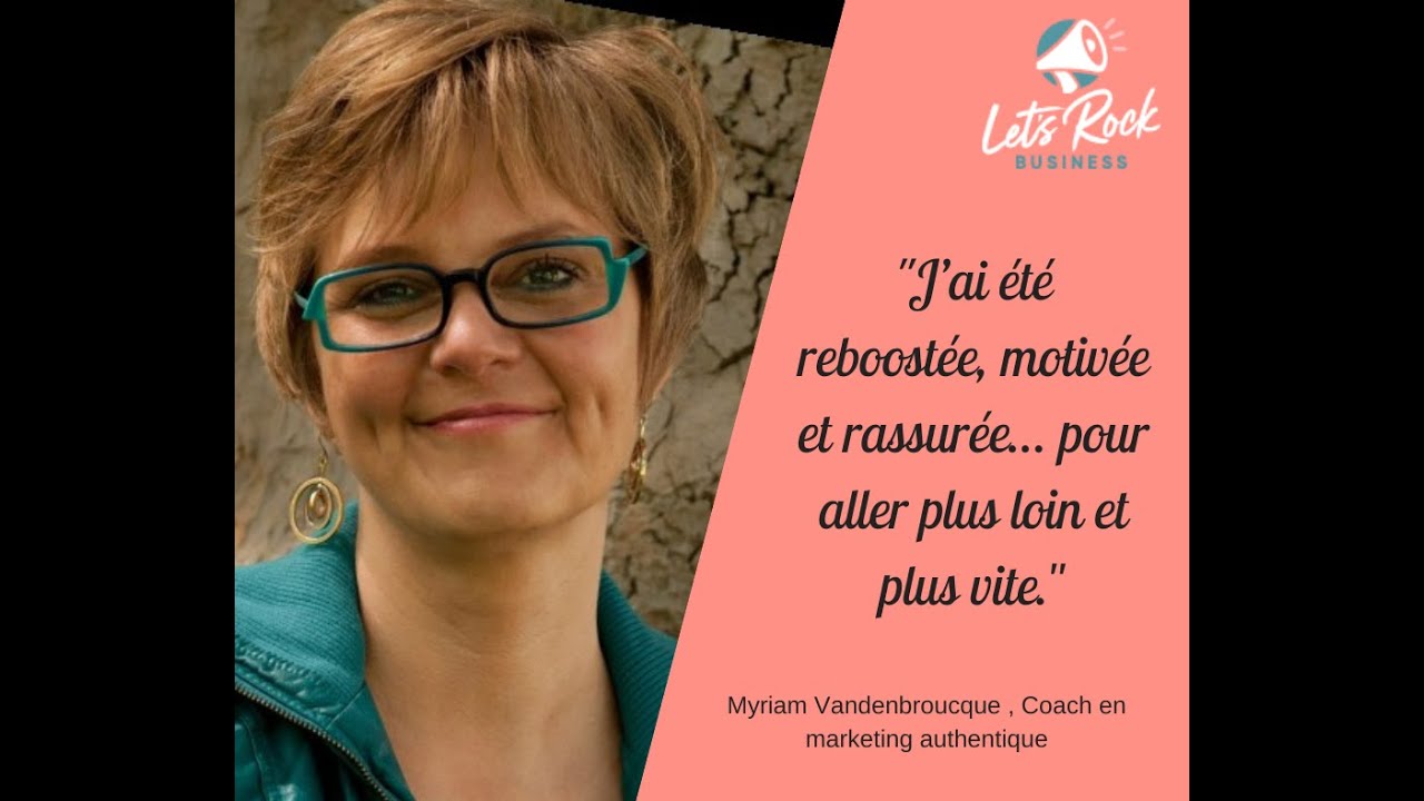 Témoignage Myriam Vandenbroucque Moncoeur Marketing - YouTube