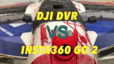 Insta360 Go 2 vs DVR - AtomRC Dolphin