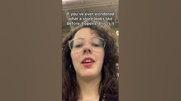 What a store looks like before opening #work #shorts #bts #behindthescene #video #interesting #short